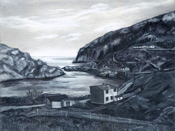 Overlooking The Gut, Quidi Vidi Village